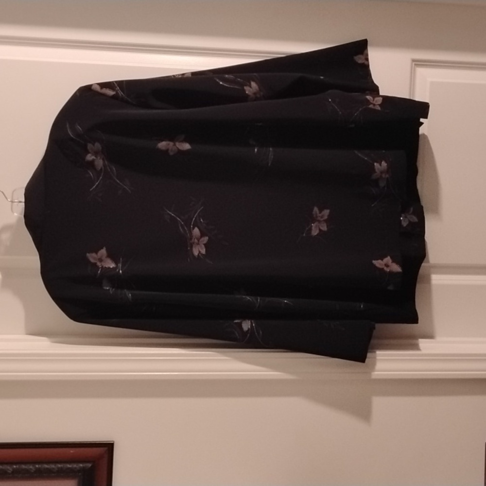 Maggie Barnes Elegant Black Jacket Like new Size 2X - Picture 7 of 7